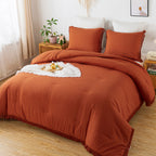 Tassel Soft Fluffy Comforter Sets 3 Pieces