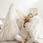 Tassel Soft Fluffy Comforter Sets 3 Pieces